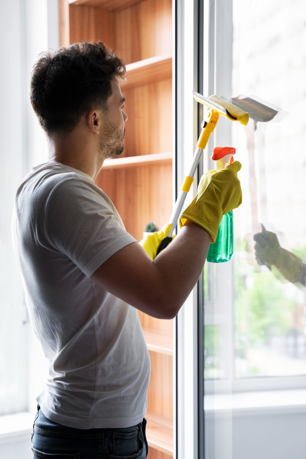 Professional window cleaning service Las Vegas Nevada - interior and exterior streak free window cleaning by Desert Window Services